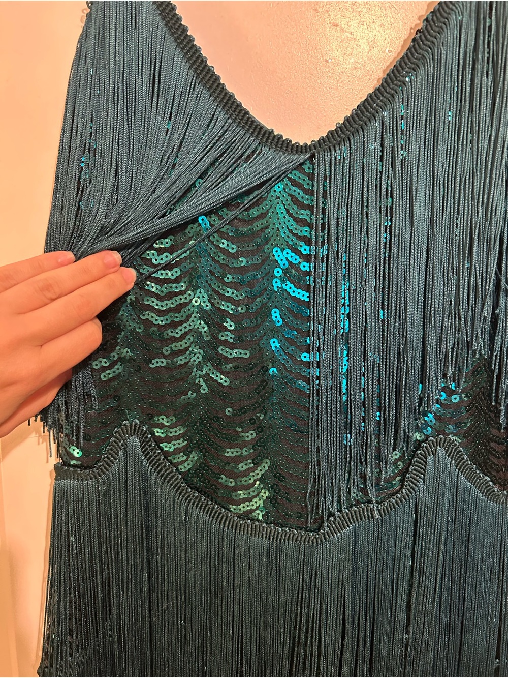 Lulus Get in the Groove Fringe Dress - Picture 5 of 8